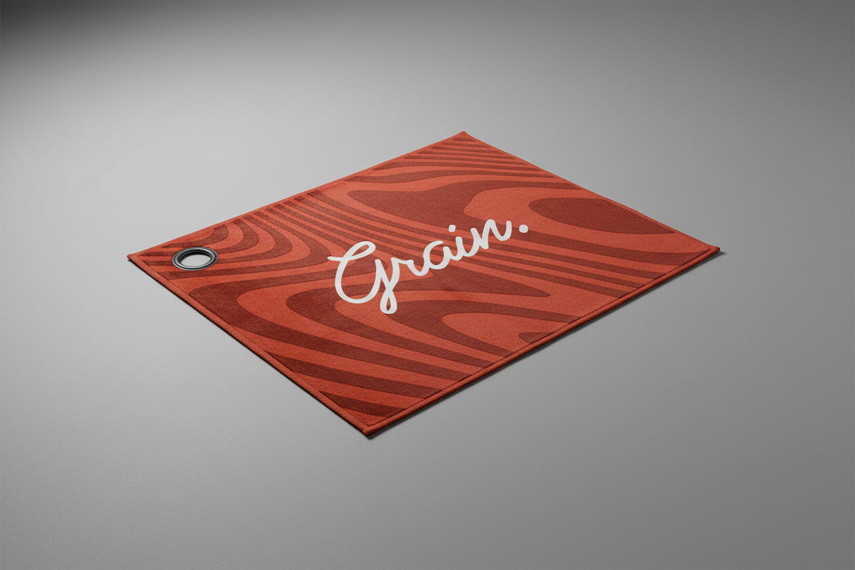 The Grain Towel - Red